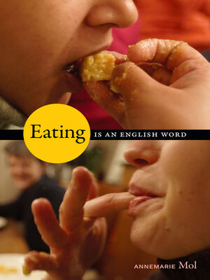 cover image of Eating Is an English Word